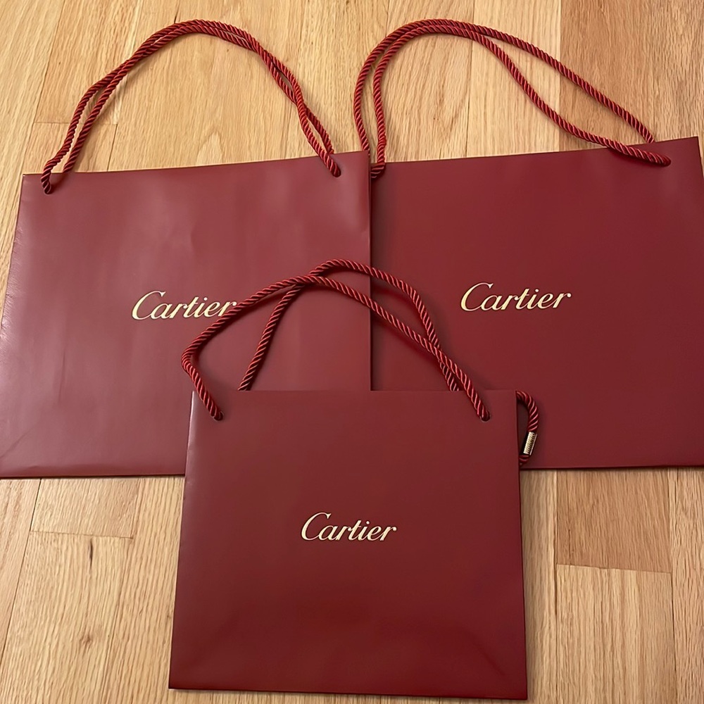 Cartier shopping bags (3)